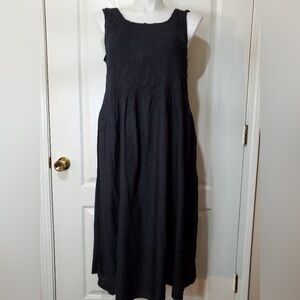 Croft & Barrow Black Midi Dress